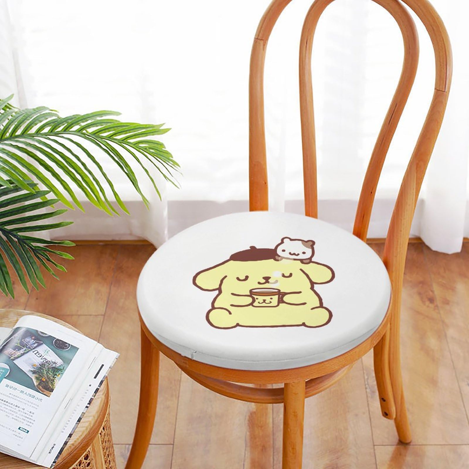 Amazon.co.jp: 座布団 ポムポムプリン クッション 抱き枕 ざぶとん